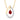 Pear Ruby Necklace