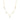 Oval Diamond Station Necklace